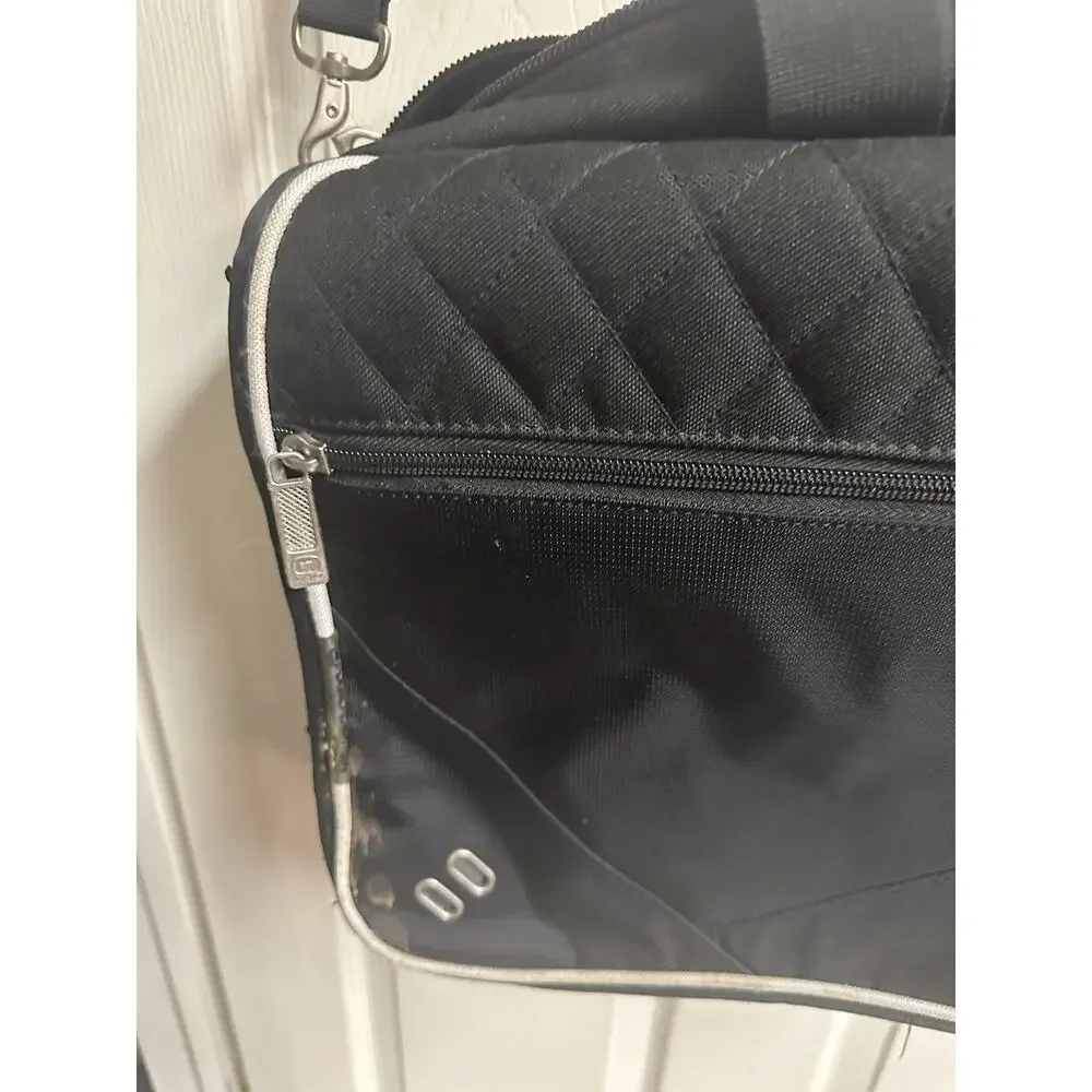 OGIO Messenger Bag Hip Hop Laptop Organizer Black Sling Bag